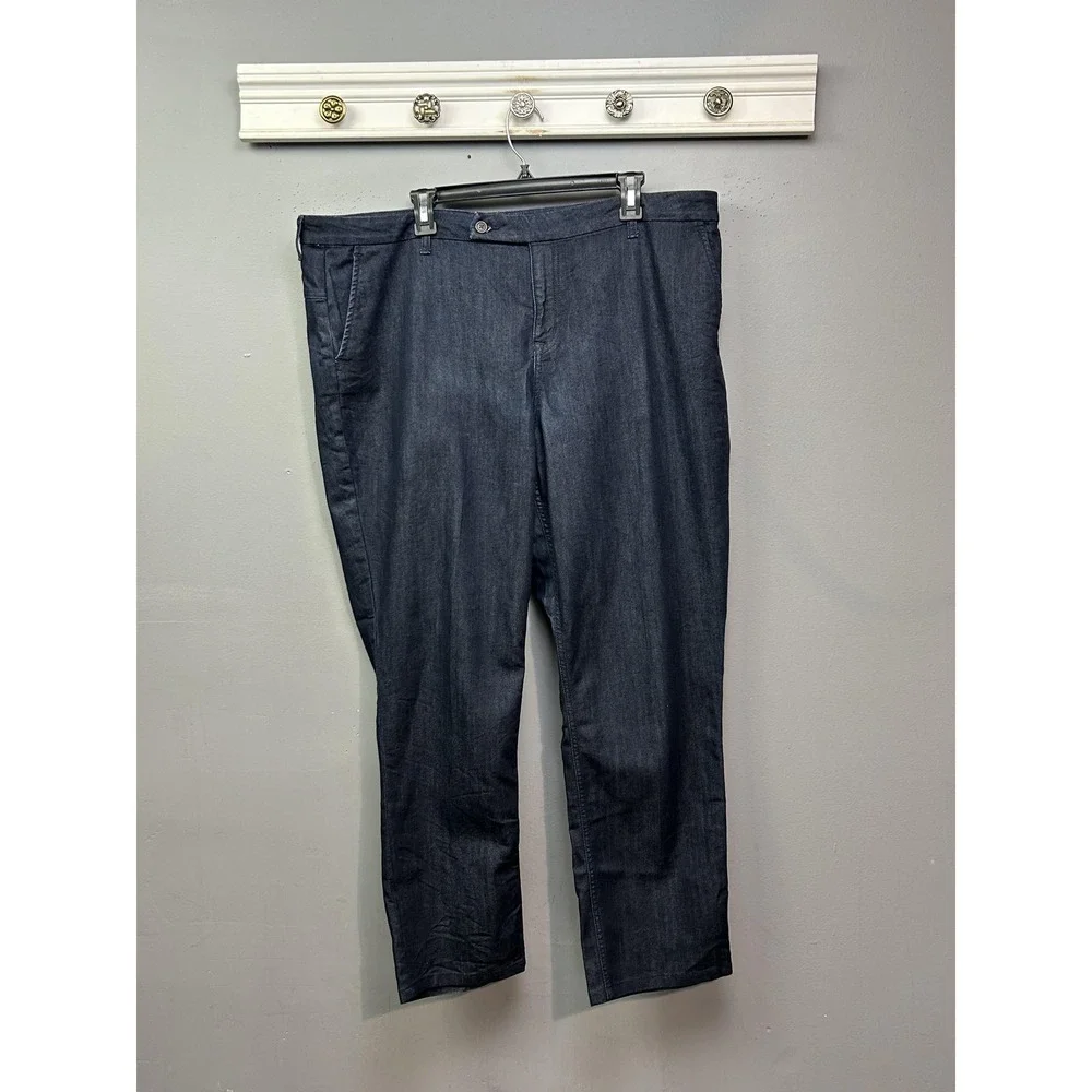 Gap Premium Skinny Jeans Womens 20 Blue Dark Wash High Rise Denim Pockets